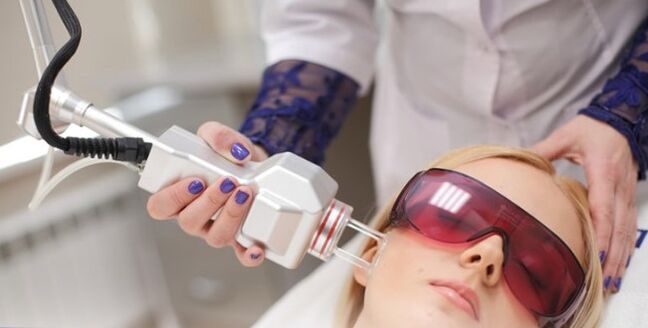 Le principe du rajeunissement du visage avec un laser